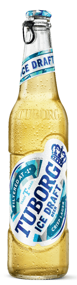 Tuborg Ice Draft bottle